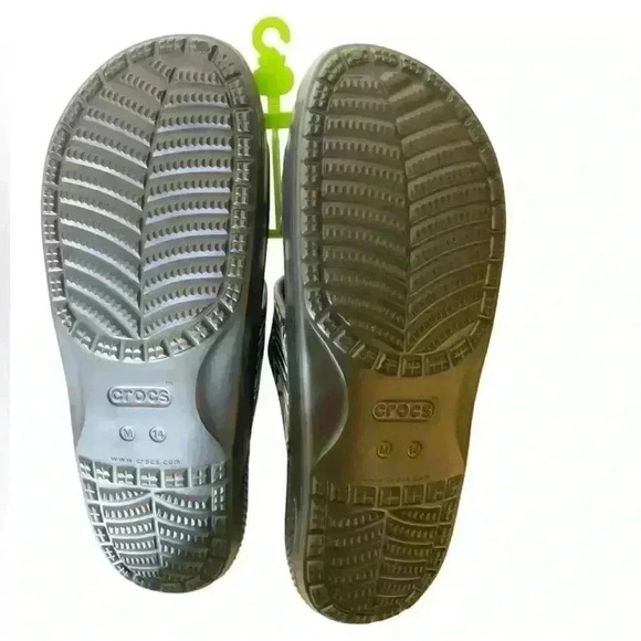 Crocs Classic Animal Remix Two-Strap Slide Sandals Men's Size 14 Shoes NEW - Picture 15 of 16